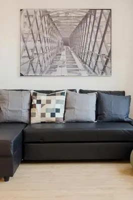 Zona de estar de Juli Garreta's Apartment