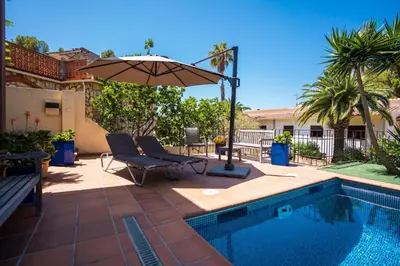 Piscina en o cerca de Villa Vuelta