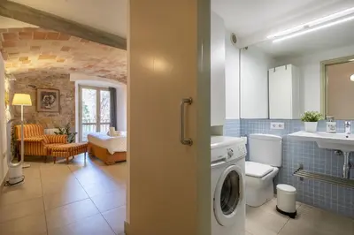 Un baño de Apartamento Baños Arabes con jardín