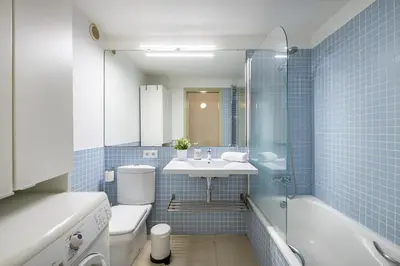 Un baño de Apartamento Baños Arabes con jardín