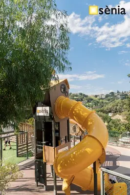 Paisaje cerca de este camping
