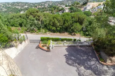 Paisaje cerca de esta villa