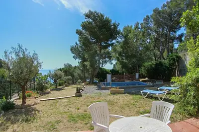 Paisaje cerca de esta villa