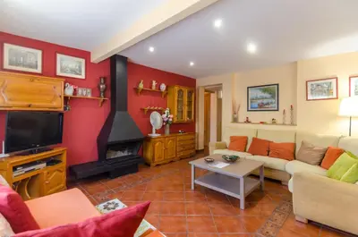 Una televisión o centro de entretenimiento en Club Villamar - Tatatoa