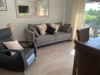 Zona de estar de Pals apartament centric