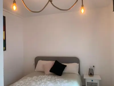 Cama o camas de una habitación en Pals apartament centric