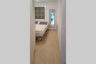 Cama o camas de una habitación en Apartment in front of the sea