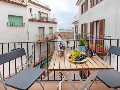Un balcón o terraza de Holiday Home Cap de Tossa by Interhome