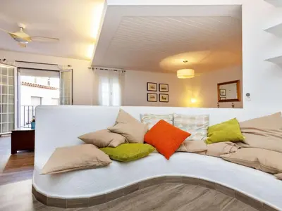 Zona de estar de Holiday Home Cap de Tossa by Interhome