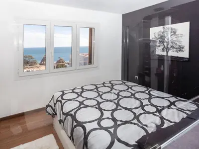 Cama o camas de una habitación en Holiday Home Berganti by Interhome