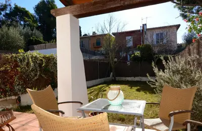 Jardín al aire libre en MAS D'EN GOU 3
