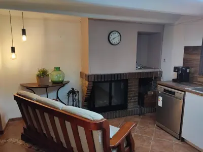 Una cocina o zona de cocina en Casa Rural 