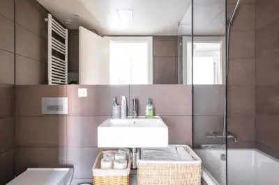 Un baño de Apartamento en Port Marina Palamos