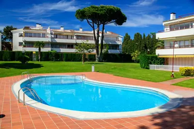 Piscina en o cerca de BF-5 CALELLA DE PALAFRUGELL 4 PAX