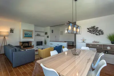 Zona de estar de BF-5 CALELLA DE PALAFRUGELL 4 PAX