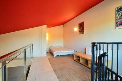 Cama o camas de una habitación en BL-1 CALELLA DE PALAFRUGELL 6 PAX