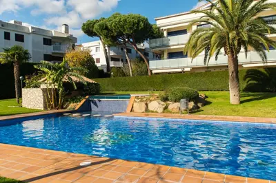 Piscina en o cerca de BL-1 CALELLA DE PALAFRUGELL 6 PAX