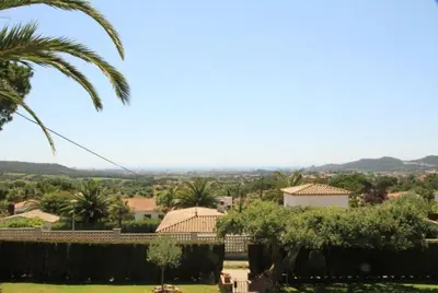 Paisaje cerca de esta villa