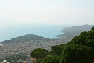 Paisaje cerca de esta villa