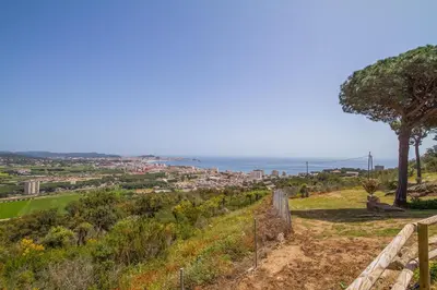 Paisaje cerca de esta villa