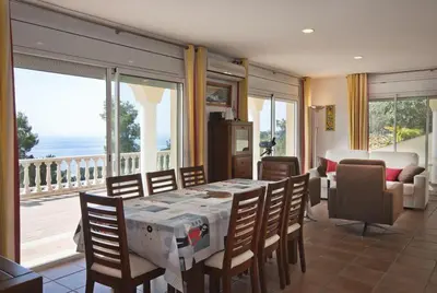 Paisaje cerca de esta villa