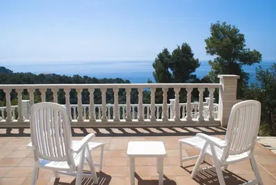 Paisaje cerca de esta villa