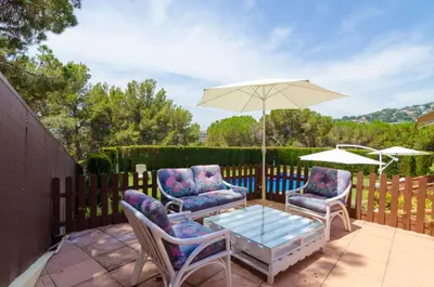 Paisaje cerca de esta villa