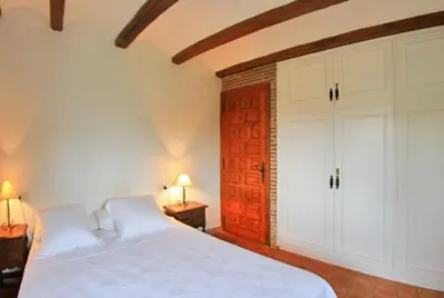 Cama o camas de una habitación en Club Villamar - Descanso