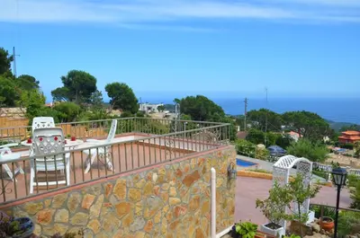 Paisaje cerca de esta villa
