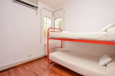 Cama o camas de una habitación en Club Villamar - Isabeleta