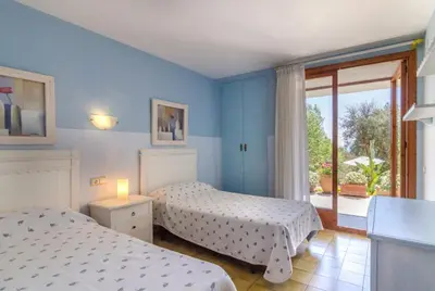 Cama o camas de una habitación en Club Villamar - Jamira