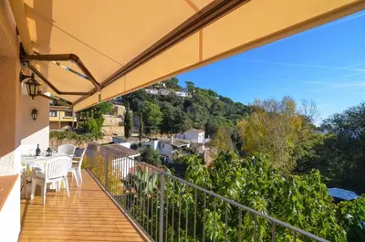 Paisaje cerca de esta villa