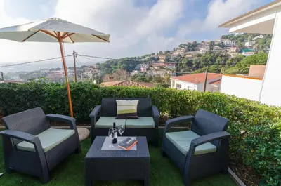 Paisaje cerca de esta villa