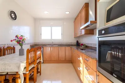 Una cocina o zona de cocina en Club Villamar - Valencia