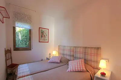 Cama o camas de una habitación en Club Villamar - Yucatan
