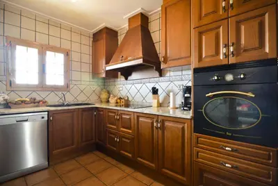 Una cocina o zona de cocina en Club Villamar - Balcanes