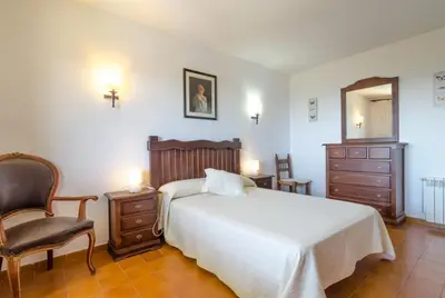 Cama o camas de una habitación en Club Villamar - Balcanes