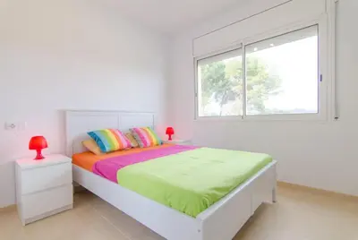 Cama o camas de una habitación en Club Villamar - Celine