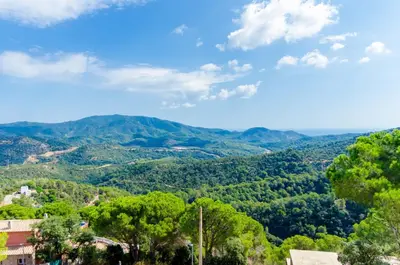 Paisaje cerca de esta villa