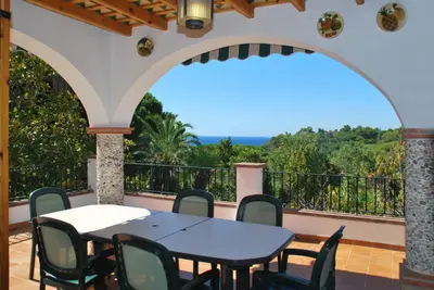 Paisaje cerca de esta villa