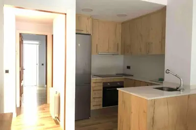 Una cocina o zona de cocina en Apartamento Can CALET con PARKING en Sant Antoni de Calonge