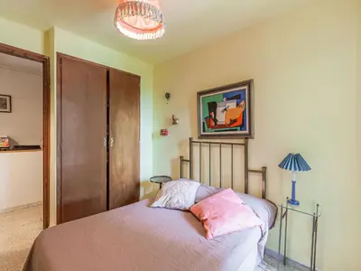 Cama o camas de una habitación en Villa in Maresme near Montnegre Park
