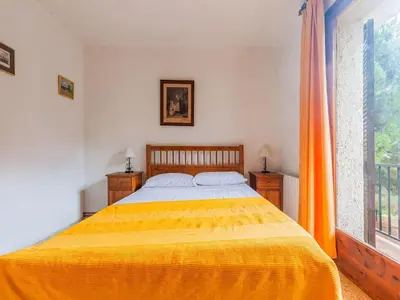 Cama o camas de una habitación en Villa in Maresme near Montnegre Park