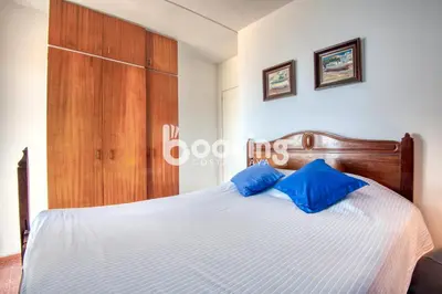 Cama o camas de una habitación en Sicamar Apartament per 5 persones a primera línia de mar amb plaça d'aparcament