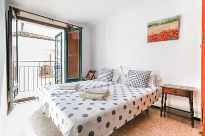 Cama o camas de una habitación en El Niu