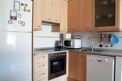 Una cocina o zona de cocina en PERICA MAR ATIC