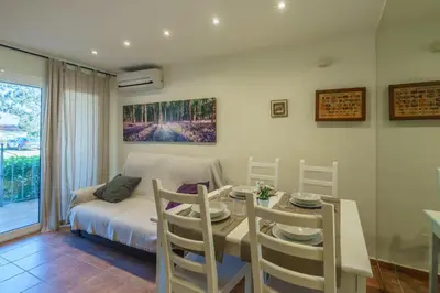 Zona de estar de CA-4 CALELLA DE PALAFRUGELL 4 PAX