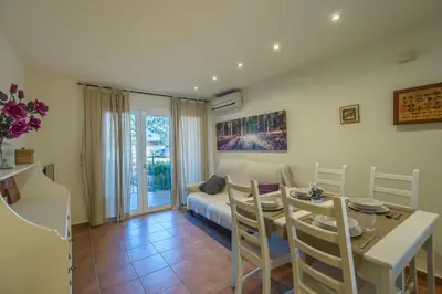 Zona de estar de CA-4 CALELLA DE PALAFRUGELL 4 PAX