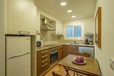 Una cocina o zona de cocina en CA-4 CALELLA DE PALAFRUGELL 4 PAX