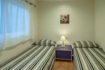 Cama o camas de una habitación en CA-4 CALELLA DE PALAFRUGELL 4 PAX